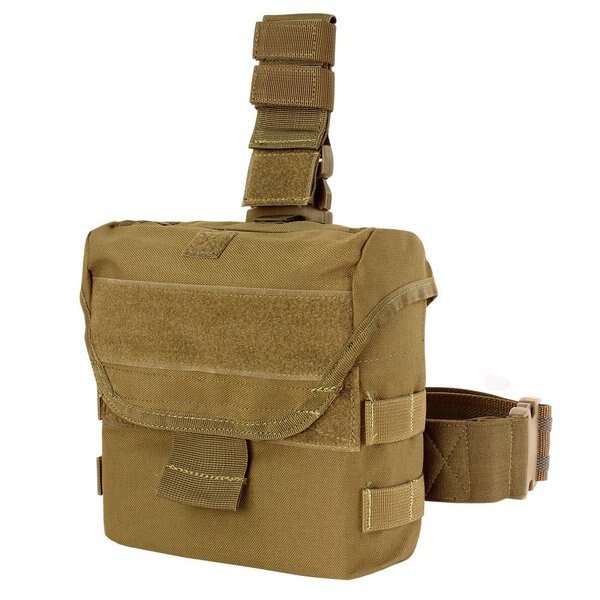 DROP LEG DUMP POUCH, COYOTE BROWN, Condor Outdoor Products, Mfr#: MA38-498